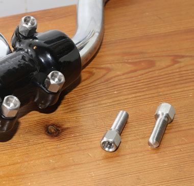 Racing Pattern Girder Handlebar Bolts